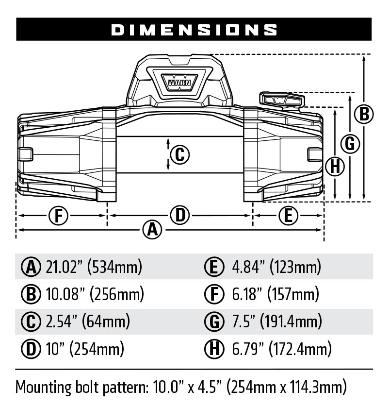 WARN VR EVO 12 [103254] – VICE Design Inc