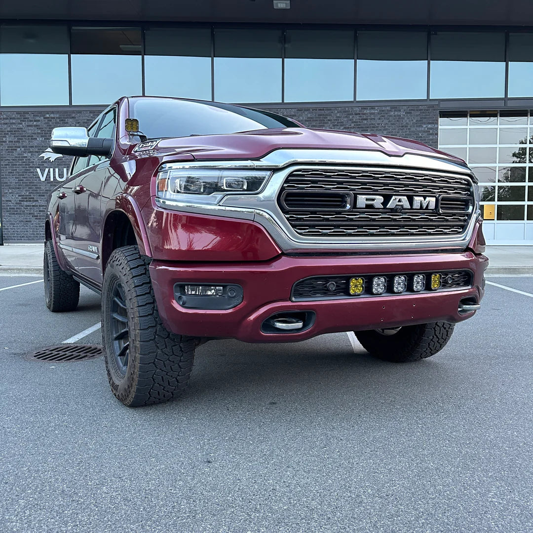 PREVIOUSLY INSTALLED | 2019-2024 Ram 1500 DT Lower Grille + LED Mount Kit | SKT Customs