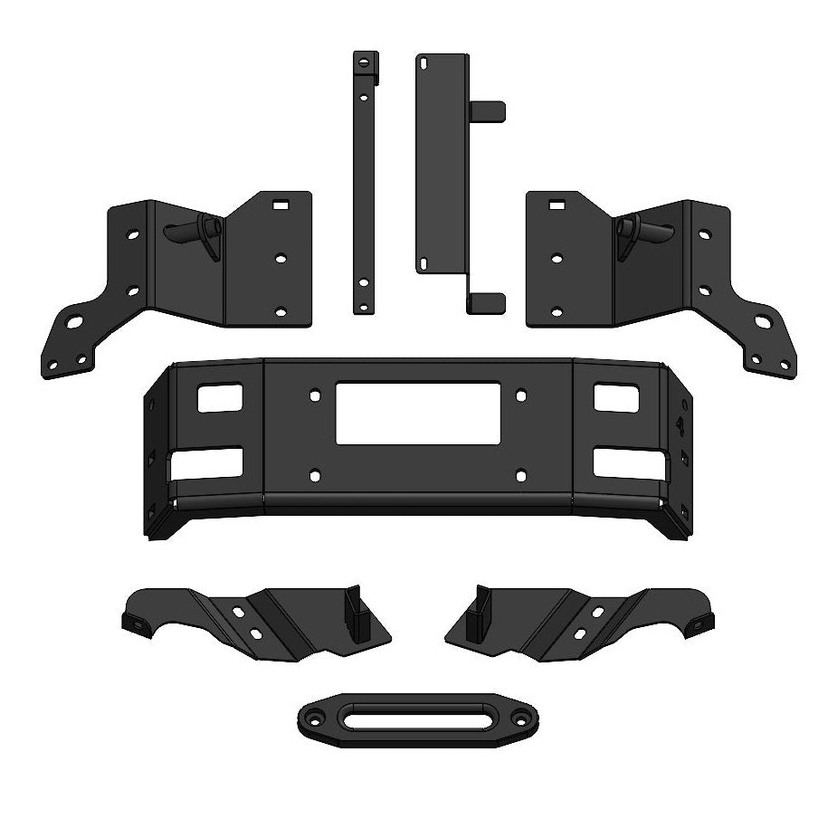 Hidden Winch Mount | 2013-2018 RAM 2500-3500 [6.7L Cummins]