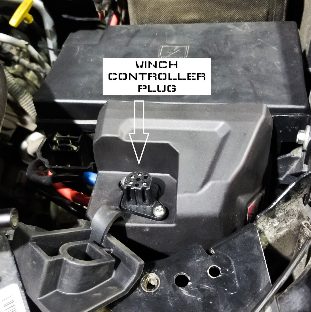 RAM Rebel (2015-2018) Hidden Winch Mount