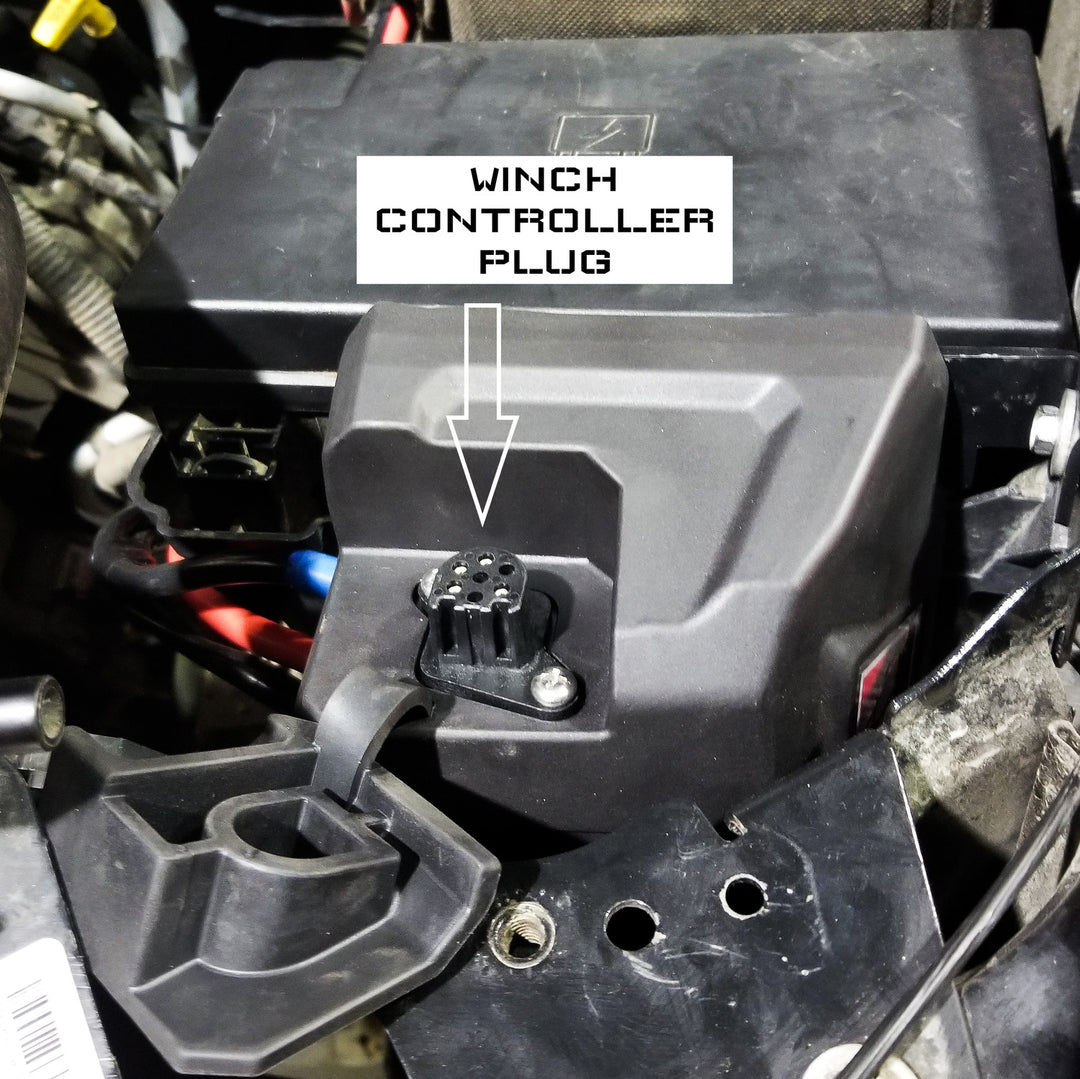 RAM 1500 (2013-2018) Hidden Winch Mount