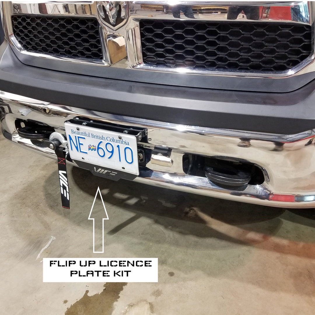 RAM 1500 (2013-2018) Hidden Winch Mount