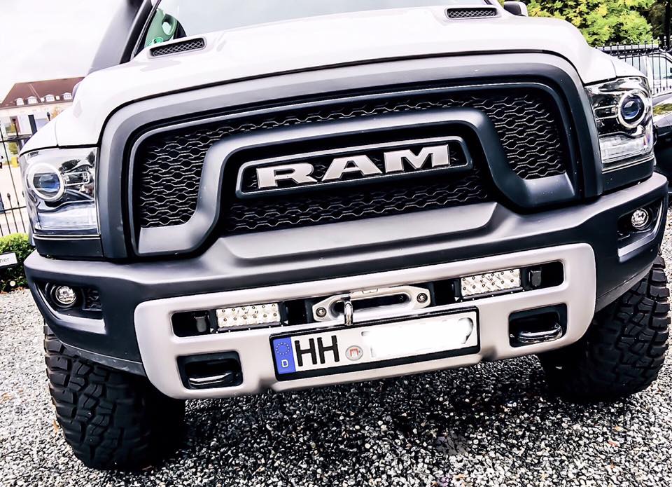 RAM Rebel (2015-2018) Hidden Winch Mount