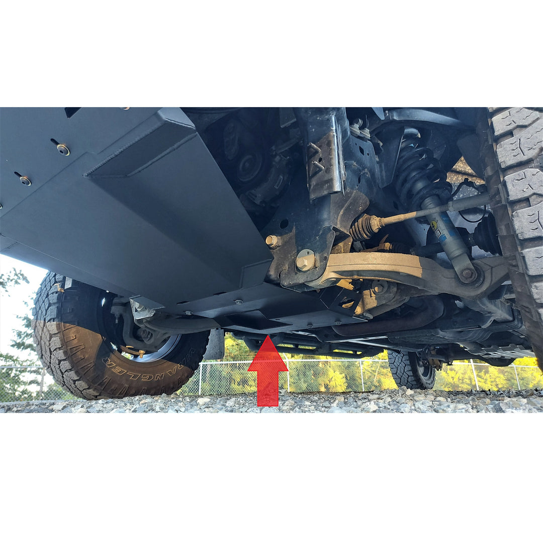 Front Differential & Steering Skid Plate | 5th Gen | 2021 - 2024 RAM TRX